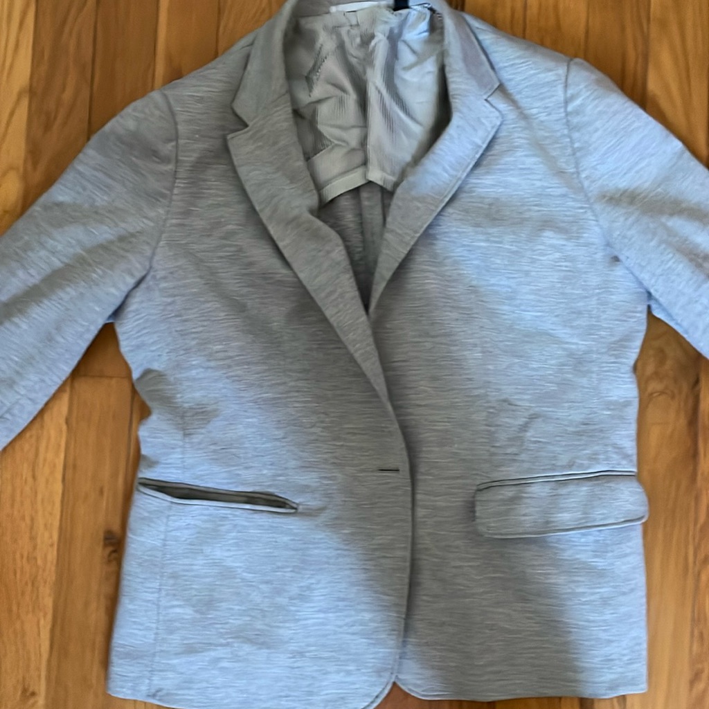 Gray Blazer Jacket
